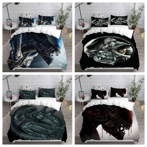 Modern alien bedding set - alien,