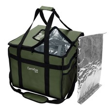CarreGas® Food Delivery Bag, Takeaway Bags 38x38x32cm Uber Eats Pizza Bag 46L