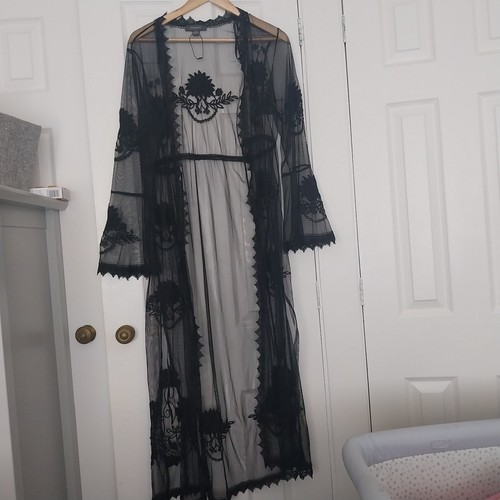 Primark black sheer floral - primark,