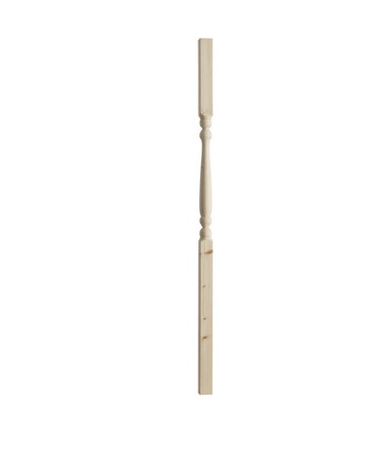 Colonial turned stair - turned, spindle