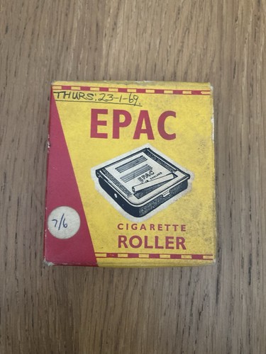 Vintage epac cigarette roller - vintage,