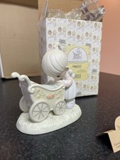 Precious Moments Something Precious From Above Porcelain Figurine Boxed