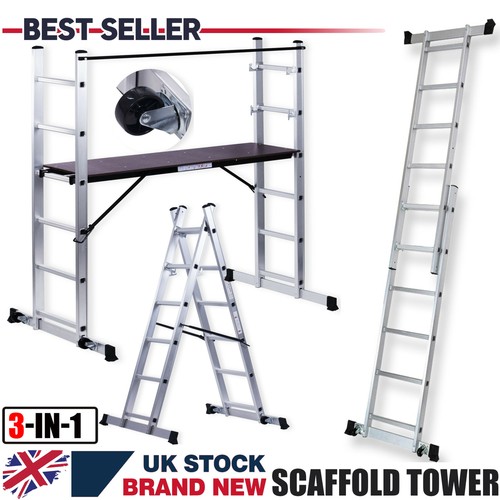 Working platform ladder - 3-in-1,