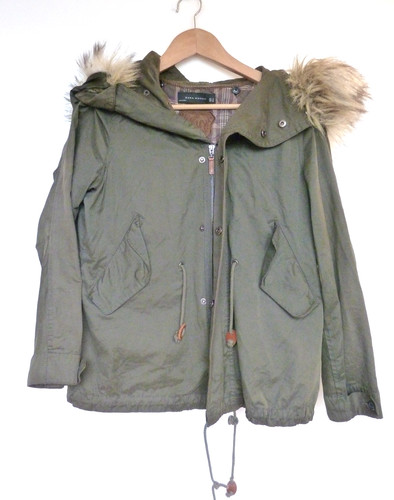 Zara khaki green - green, heritage