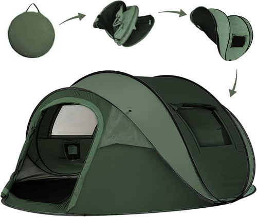 Instant pop camping - pop, tent