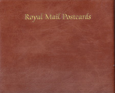 Post Office Postcards Album with 25 pages used but in very good condition