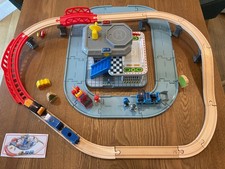 Hape Emergency HQ wooden train