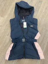 New Ladies Jack Wills Navy/Pink Gilet Size 14 (L) New With Tags