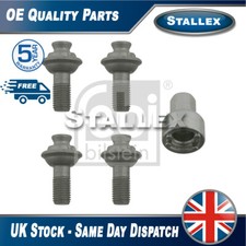 Fits Smart Fortwo 2004- City-Coupe 1998-2004 Wheel Bolt Front Rear Stallex