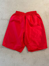 Retro Knee Length Nylon silky shiny gym / football / workout shorts XL Glanz