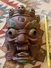 Vintage Hand-Carved Wooden