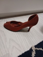 Red Glitter Sandals Size 6