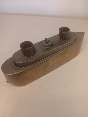 British trench art ship - art,