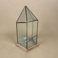 Vintage clear glass - glass, terrarium