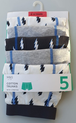 Boys cotton trunks underwear - boys,