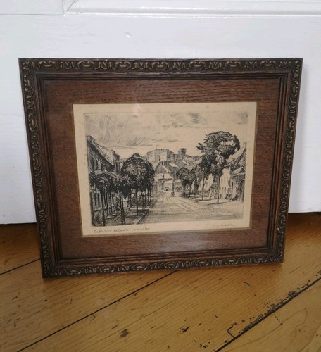 Antique victorian etching - victorian?,