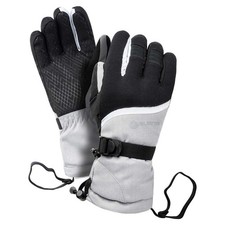 Iguana Womens/Ladies Kano Ski GlovesL-XL Grey Melange/Black  IG772
