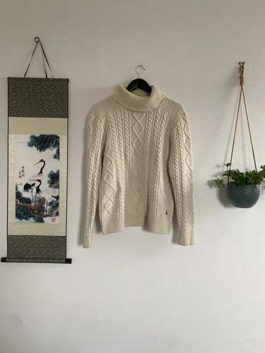 Musto cream knitted turtleneck