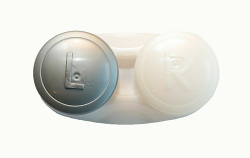Contact lens case care - lens,