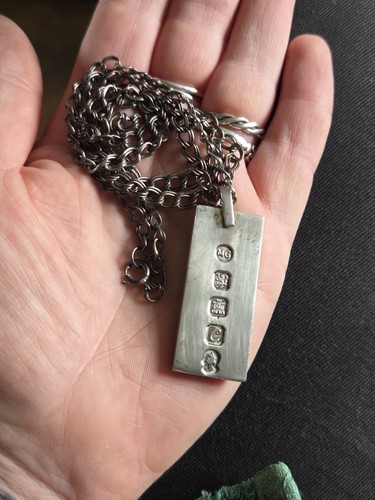Sterling silver ingot - silver,