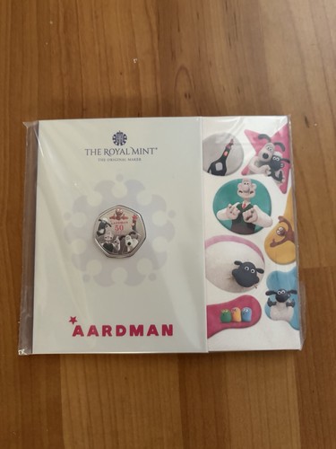 Years aardman 50p - 50,