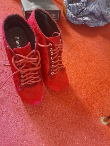 Fantastic boots size - boots, red