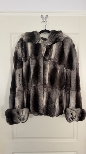 Chinchilla jacket chinchilla