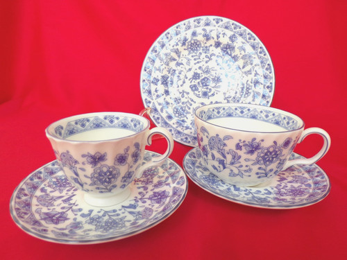 Minton shalimar tea cup plate - cup,