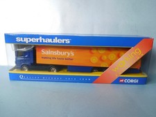 corgi superhaulers 1.64 TY86616 Scania Sainsburys Truck  MINT IN BOX