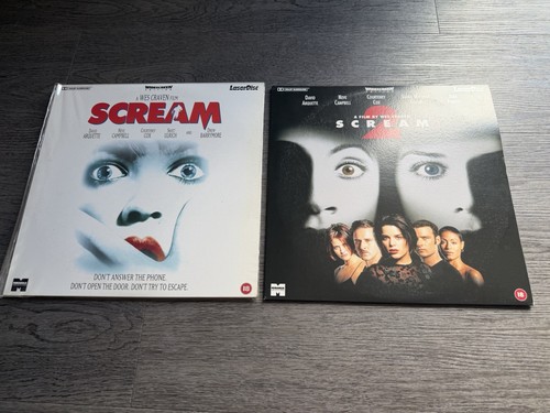 Scream and movie laserdisc - 1,