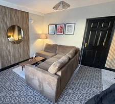 DFS HAYDON Brown Cord Corner