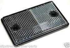 4 CLEAR REFLECTORS SIDE