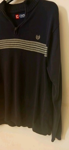 Chaps mens zip cotton - 3/4,