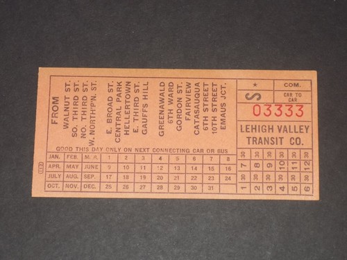 Lehigh valley transit lvt - lehigh,