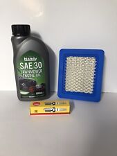 Rover Lawnmower Service Kit (Air Filter & Spark Plug Engine oil)