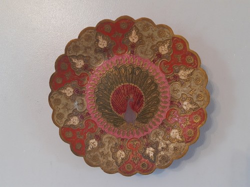 Vintage wall hanging brass - vintage,