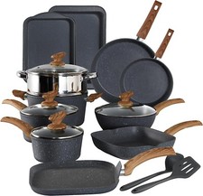 17 Piece Cookware Set Nonstick