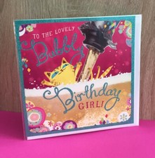 Glamorous Female Birthday Card To The Lovely Bubbly Birthday Girl Hotchpotch C14