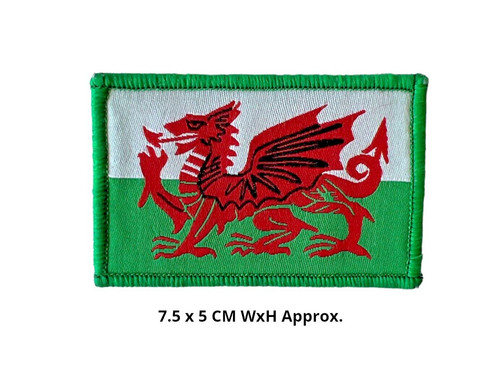 Welsh dragon cymru - dragon, hook