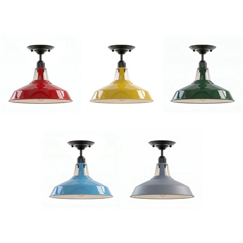 Vintage flush mount ceiling - flush,