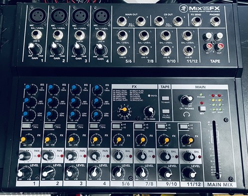 Mackie mix12fx compact - mackie, mixing