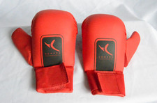 Oxylane Domyos Karate Gloves/Mitts with thumbs Red LARGE decathlon