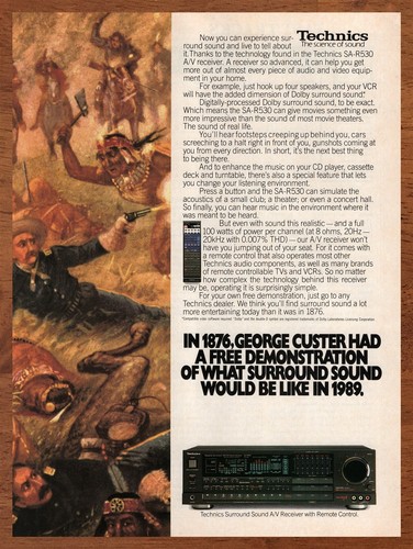 1988 technics surround sound - surround,