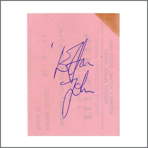 Elton john 1979 autographed - john,