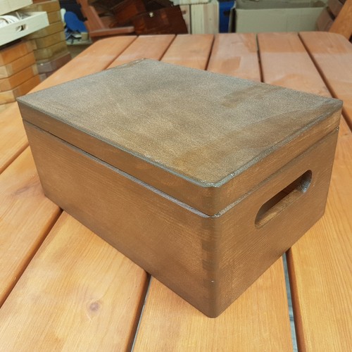 Wooden box toy - wooden,
