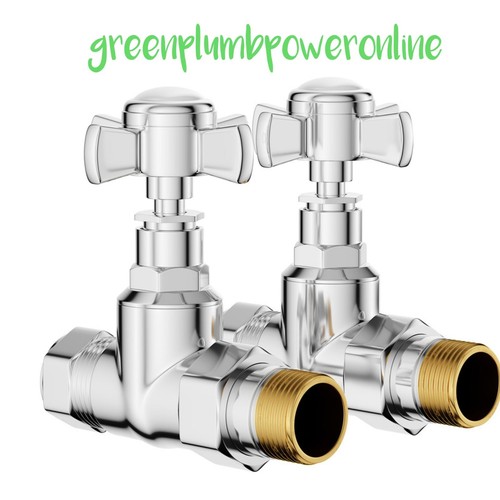 Pair 15mm chrome - 1,