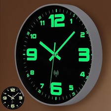 12" Round Luminous Wall Clock