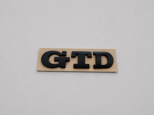 Gtd badge rear boot - vw, emblem