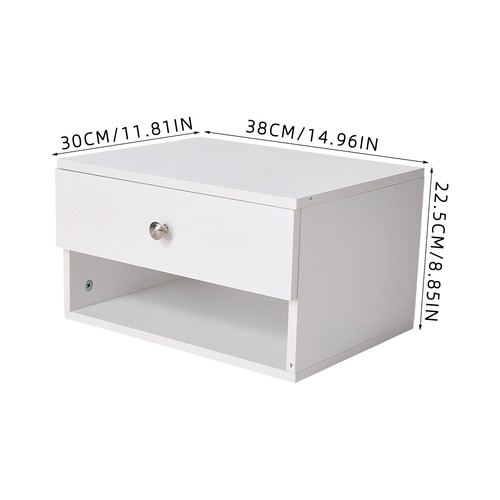 Floating bedside table wall - table,