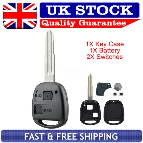 2button remote key fob shell - 2button,